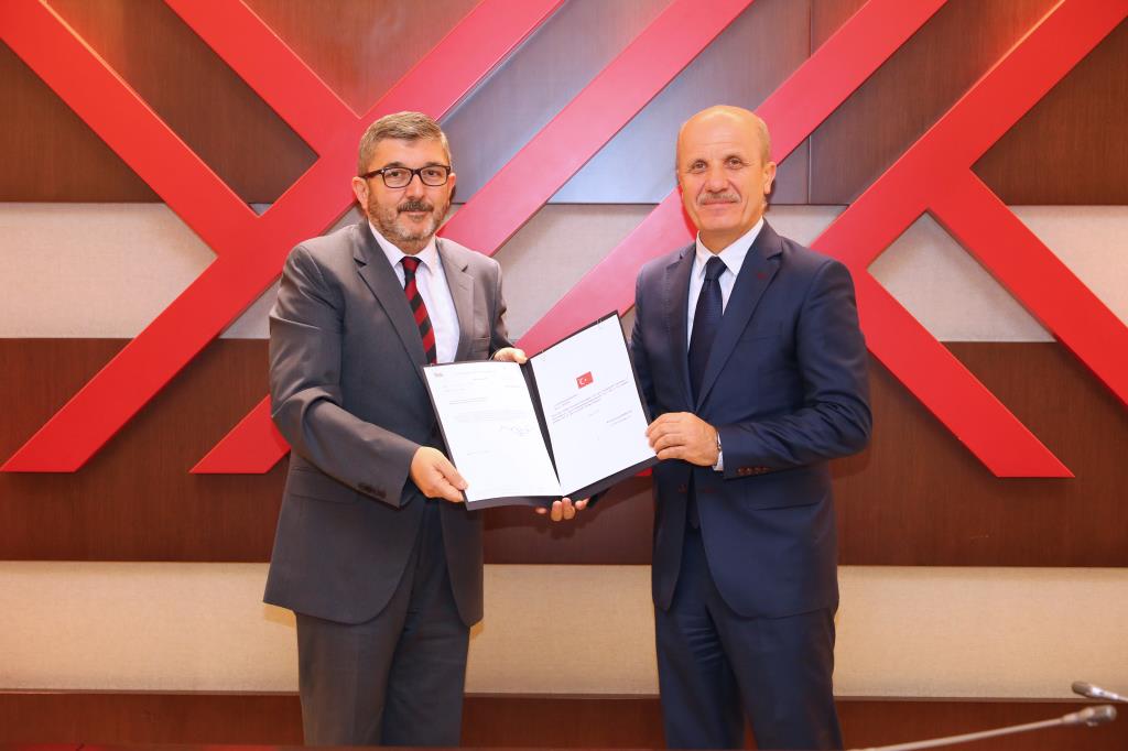 Rector Kaplancıklı Receives Mandate