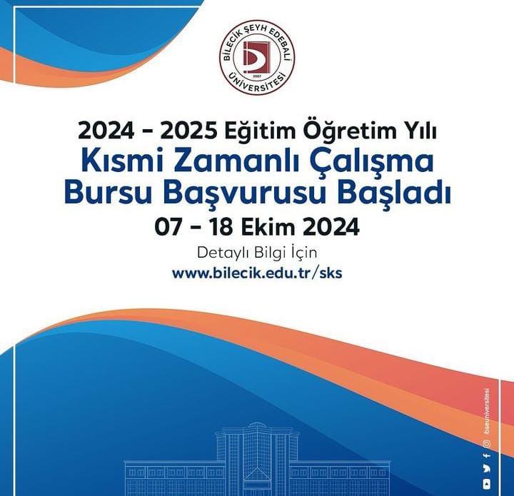 Kısmi Zamanlı Çalışma Bursu Başvurusu