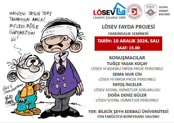 LÖSEV Fayda Projesi: Farkındalık Semineri Duyurusu