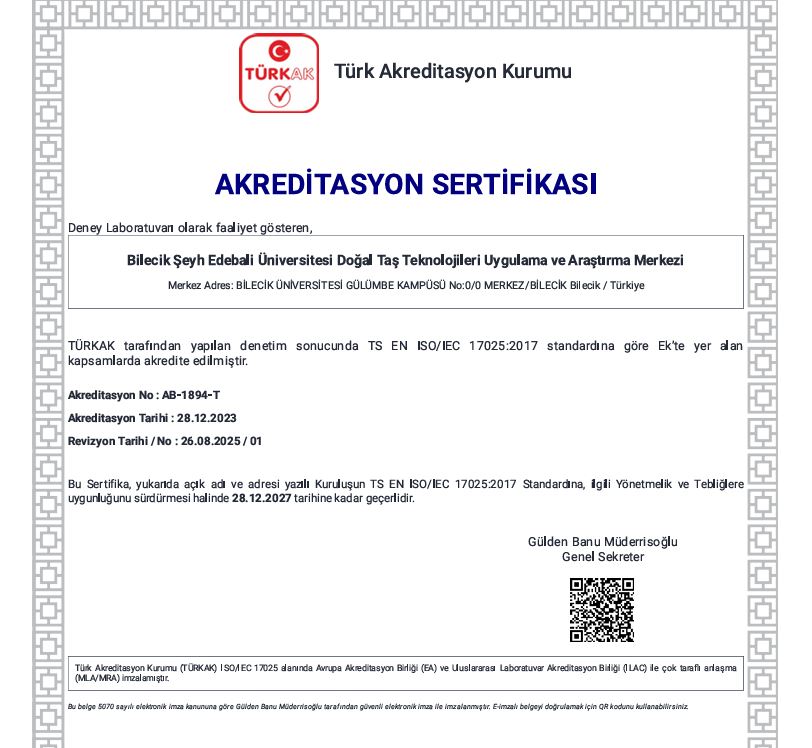 Akreditasyon Çalışmaları Hakkında Bilgilendirme