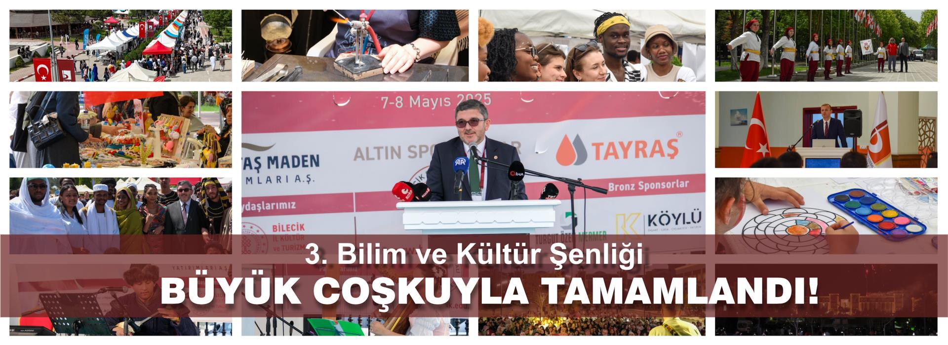 3. Bilim ve Kültür Şenliği Coşkulu Kapanış Programıyla Tamamlandı